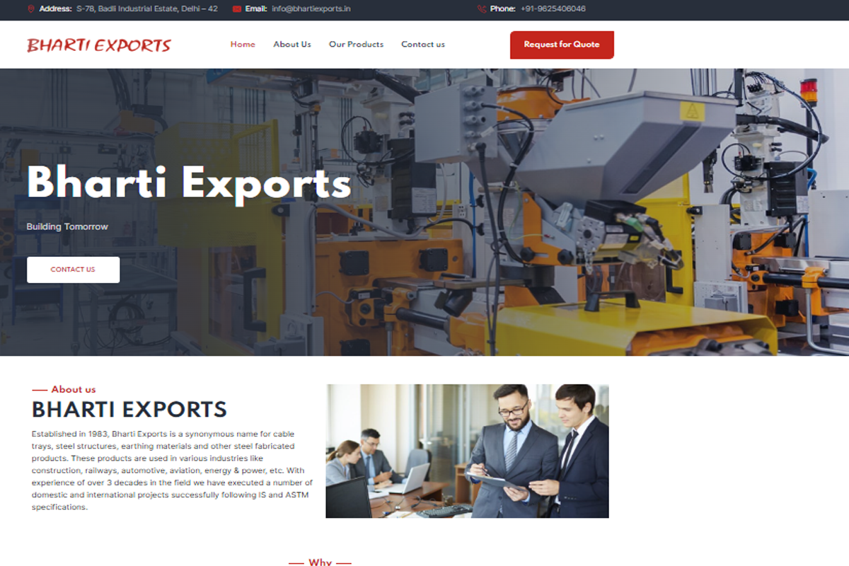 Bhartiexports.in